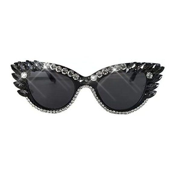 NEW Sparkling Bling Swarovski Crystal Rhinestone Sunglasses UV400 +FREE … main image 6